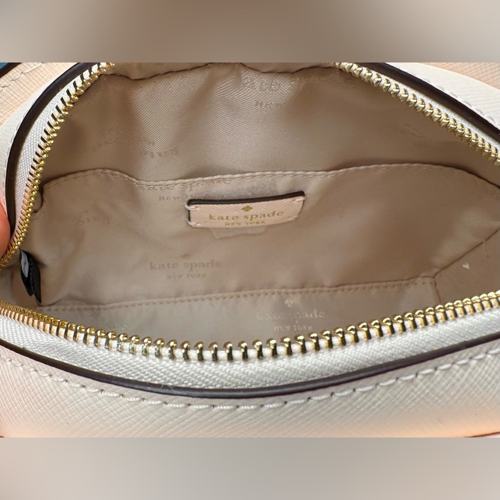 NWT Kate Spade Perry Floral Saffiano Dome Crossbody Bag – Fresh Peach Multi - Picture 7 of 10